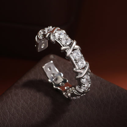 Modisches Armband mit Zirkon-Einlage für Damen und Herren