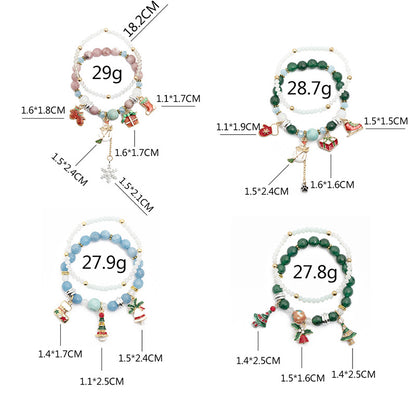 Halloween Perlenarmband Damen Statement Schmuck