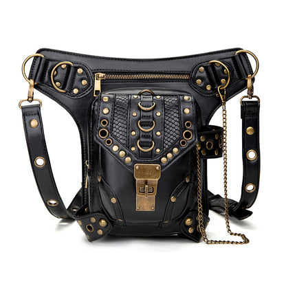 Steampunk-Retro-Crossbody-Tasche für Damen