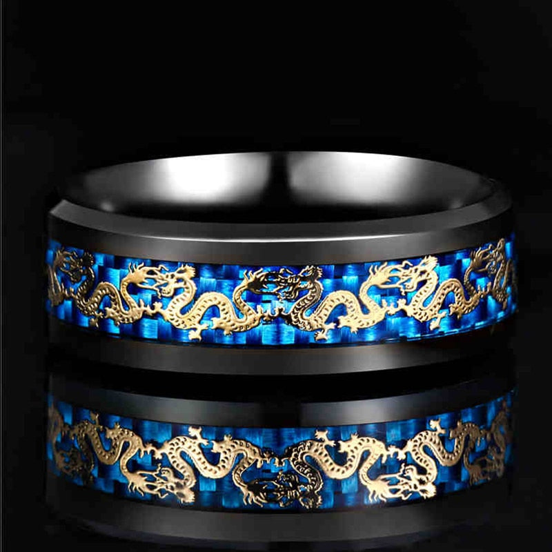 Herrenring mit Muster