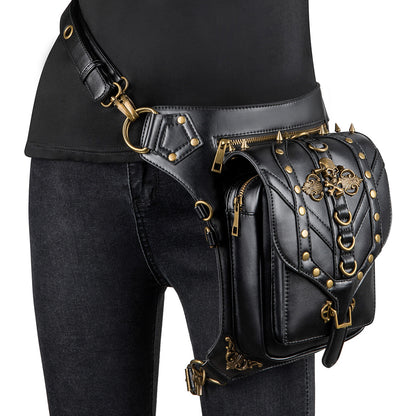 Steampunk-Retro-Crossbody-Tasche für Damen
