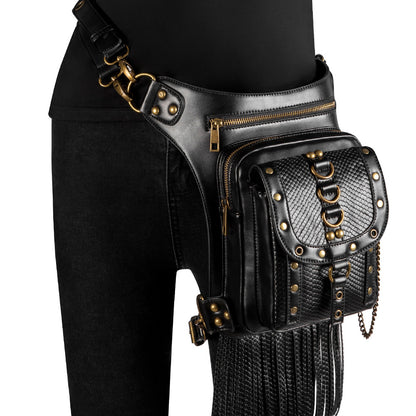 Steampunk-Retro-Crossbody-Tasche für Damen
