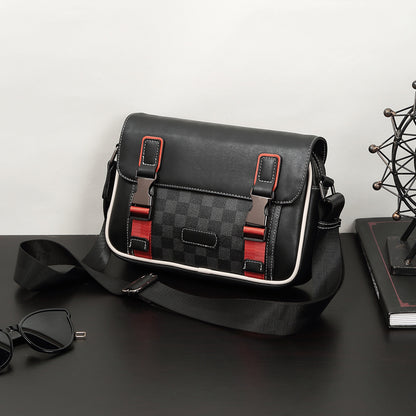 Neue lässige Herren-Umhängetasche im Querformat für Business und Pendeln