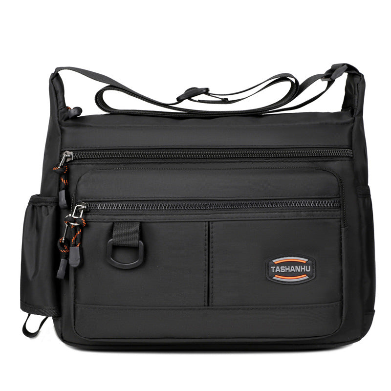 Men's leisure shoulder bag with large capacity