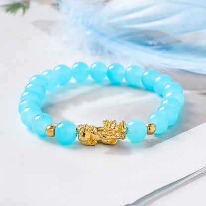 Shajin-Pixiu-Armband, farbenfrohes DIY-Perlenarmband