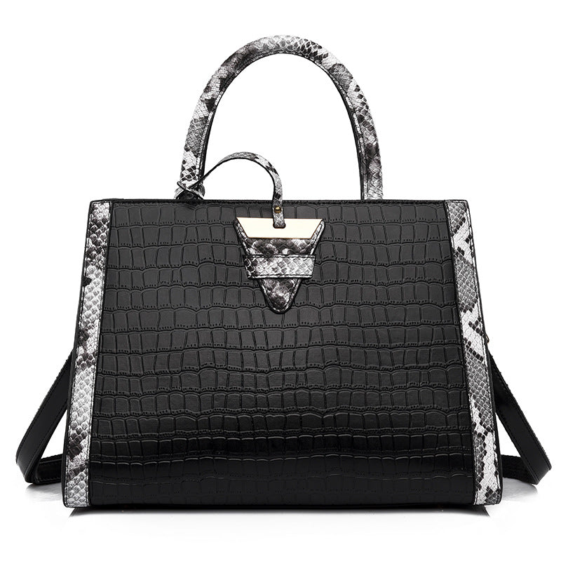 Messenger-Tasche mit Steinmuster, stilvolle koreanische Version, trendige Tote-Bag (Net-Red-Stil)