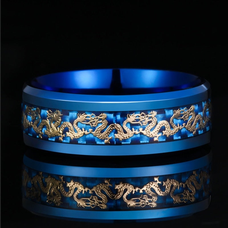 Herrenring mit Muster