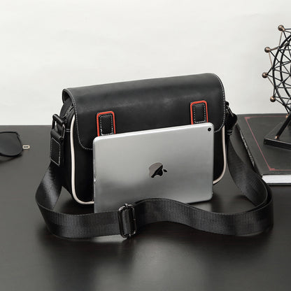 Neue lässige Herren-Umhängetasche im Querformat für Business und Pendeln