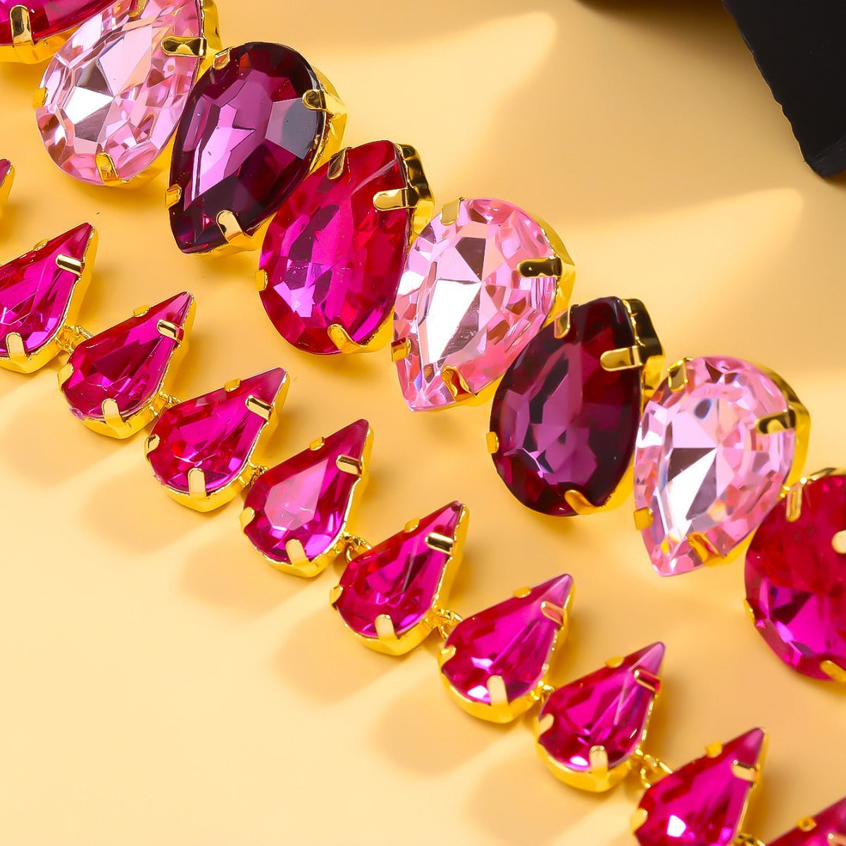 Trendige doppellagige Halskette