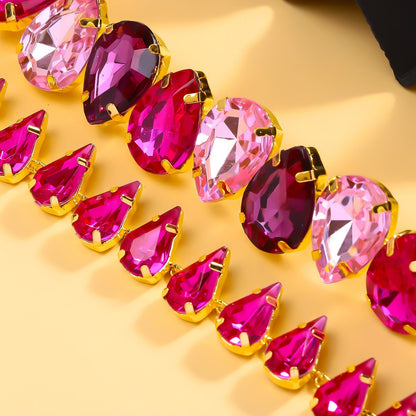 Trendige doppellagige Halskette