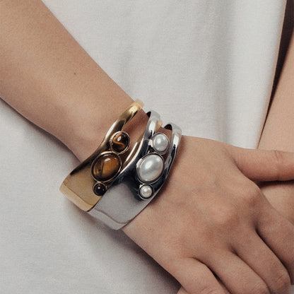 Barock-Perlenring in Premiumqualität, farbecht und langlebig