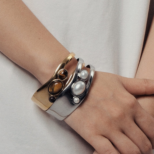 Barock-Perlenring in Premiumqualität, farbecht und langlebig