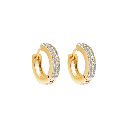 Trendy alloy earring set with individual design and elegant style