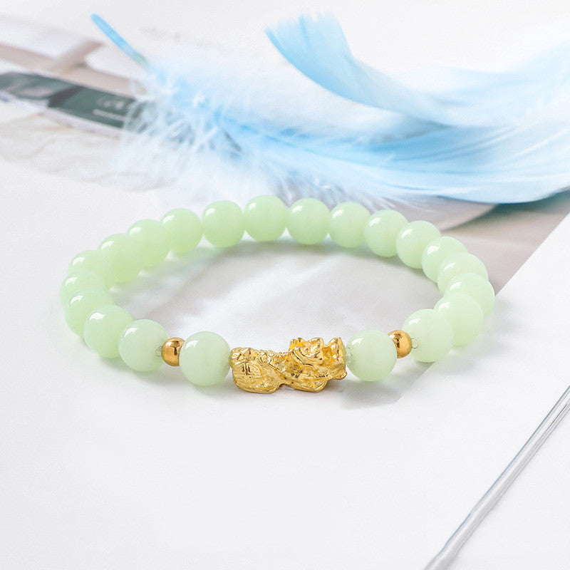 Shajin-Pixiu-Armband, farbenfrohes DIY-Perlenarmband