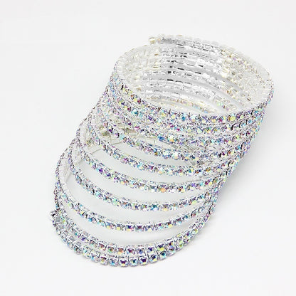 Strass Armband Damen AB Color Statement Schmuck