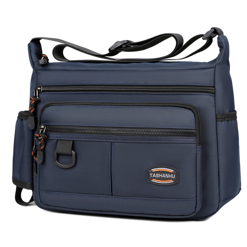 Men's leisure shoulder bag with large capacity