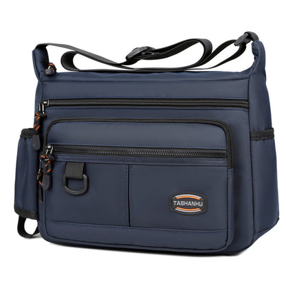 Men's leisure shoulder bag with large capacity