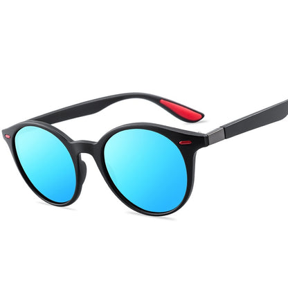 P26 Herren Runde Sonnenbrille Polarisiert Driving Statement