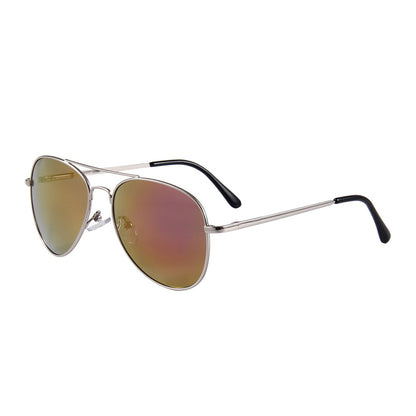 Neue Herren Sonnenbrille Metall Retro Pilot Statement