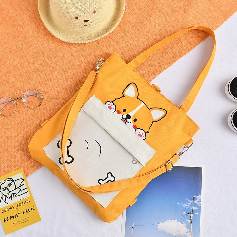 Women's tote bag made of Oxford fabric, multifunctional, ideal for female students