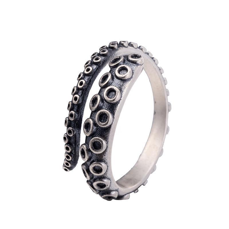 Verstellbarer Pfotenring für den Zeigefinger, Drachenring, modischer Schmuck