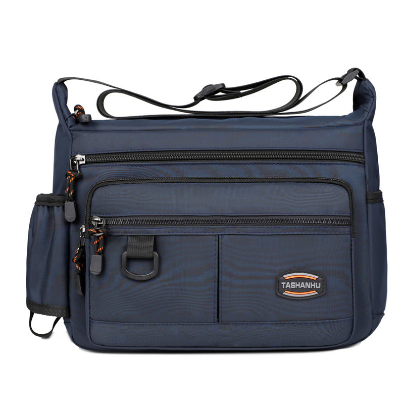 Men's leisure shoulder bag with large capacity