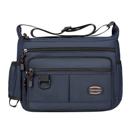 Men's leisure shoulder bag with large capacity