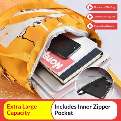 Women's tote bag made of Oxford fabric, multifunctional, ideal for female students