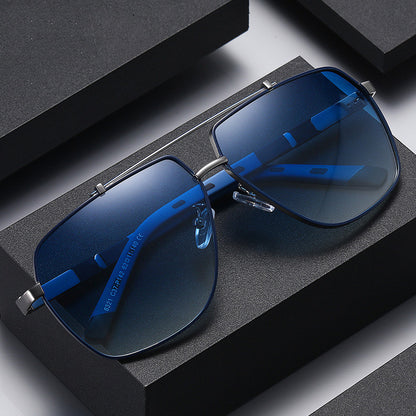 Herren Sonnenbrille Polarisiert Eckig Fashion Statement