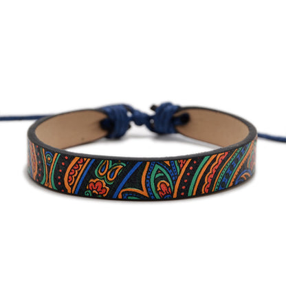 Bedrucktes PU-Lederarmband