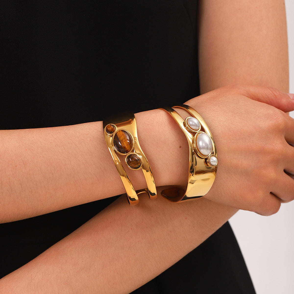 Barock-Perlenring in Premiumqualität, farbecht und langlebig