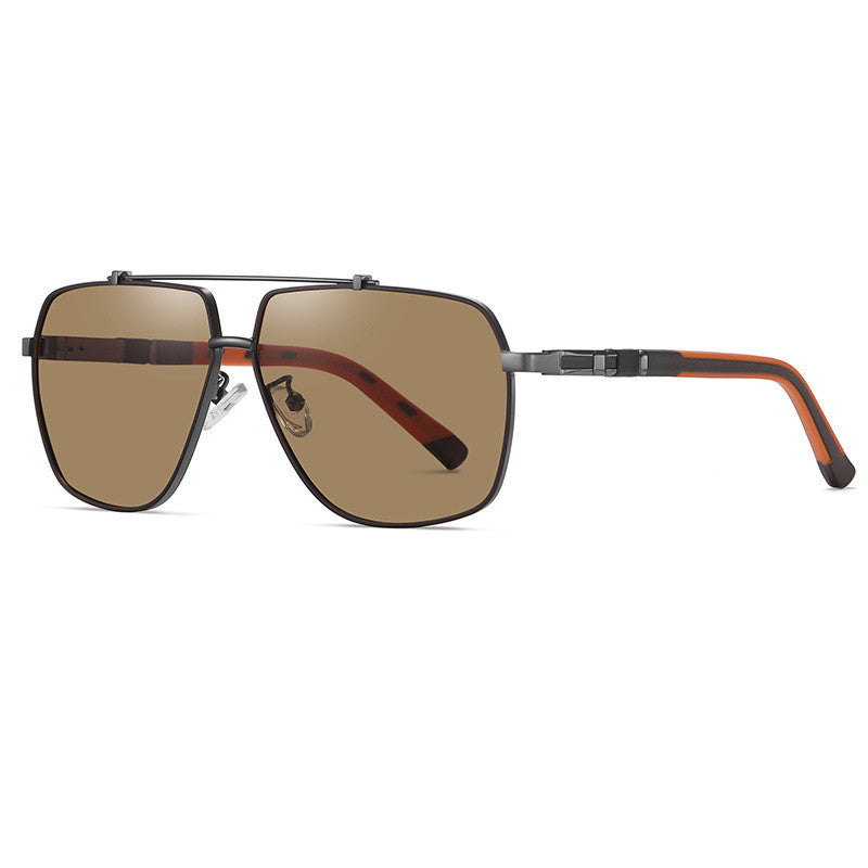 Herren Sonnenbrille Polarisiert Eckig Fashion Statement