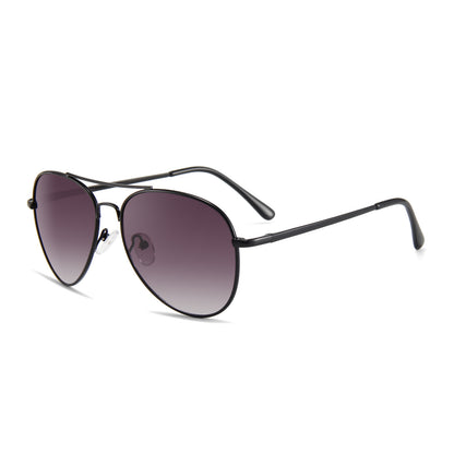 Neue Herren Sonnenbrille Metall Retro Pilot Statement
