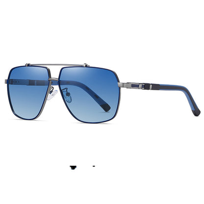Herren Sonnenbrille Polarisiert Eckig Fashion Statement