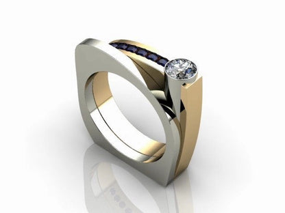 Modischer Punk-Ring für Damen und Herren, Party-Ring